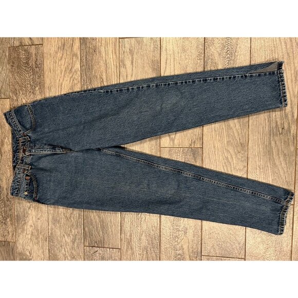 Levi Strauss 512 Slim Fit Womens size 11 Tapered Leg USA Vintage Split Hem Levis - Picture 10 of 12